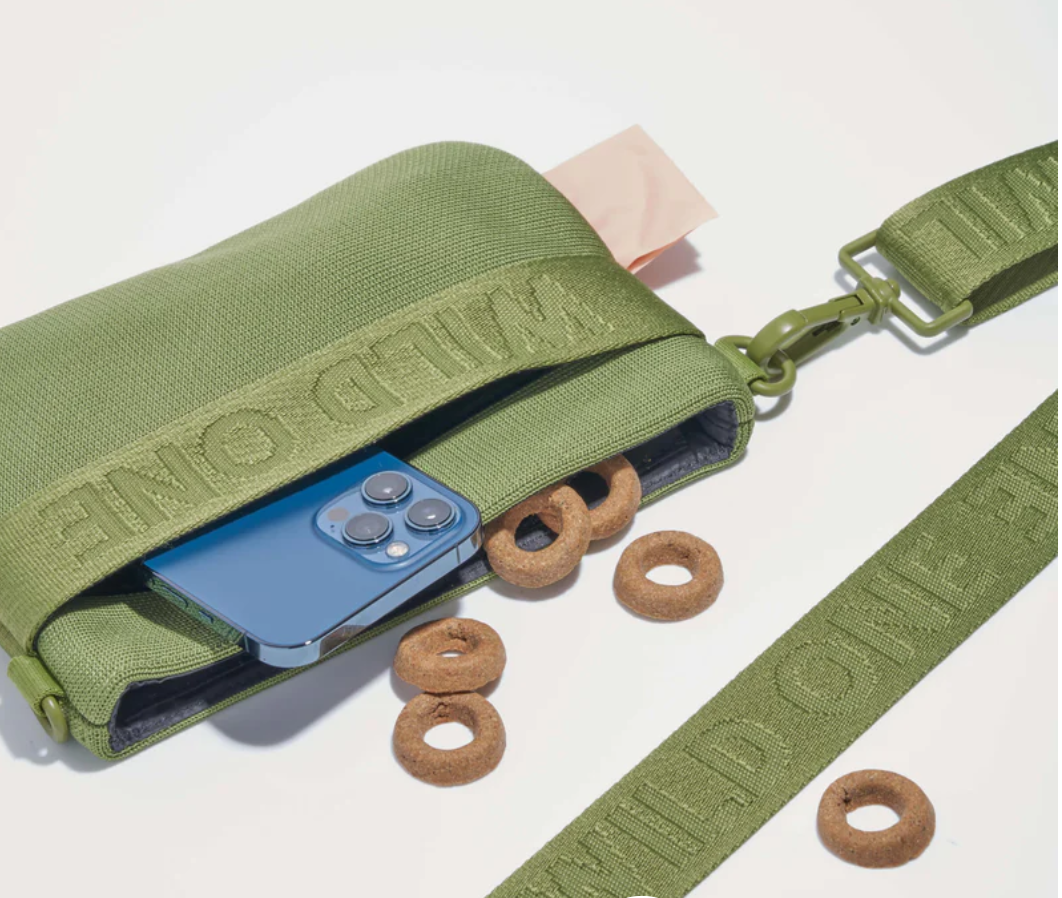 Wild One Treat Pouch Moss(Khaki Green) Limited Edition - Image 2